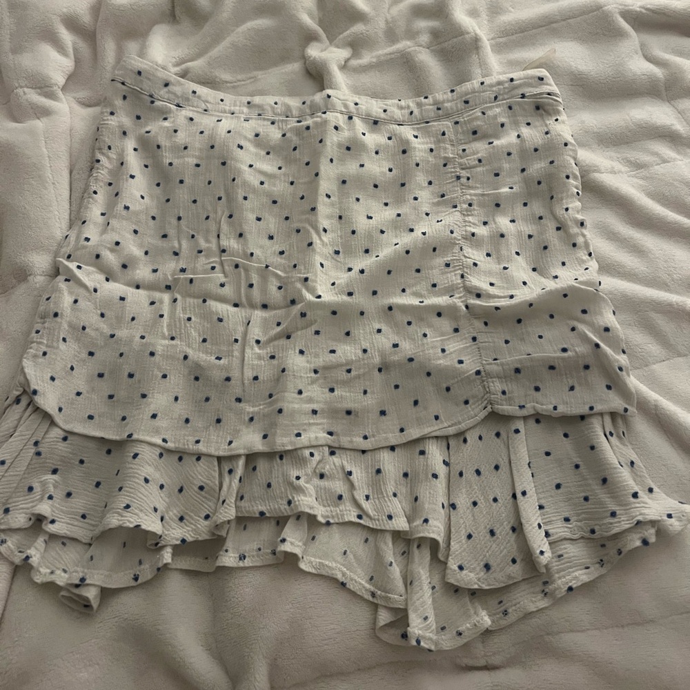 Anthropologie Polka Dot Skirt
